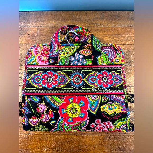 Vera Bradley Handbags - Vera Bradley Symphony in Hue Quilted Toiletry/Jewelry Travel Organizer